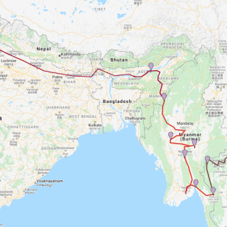 transcon-route-map